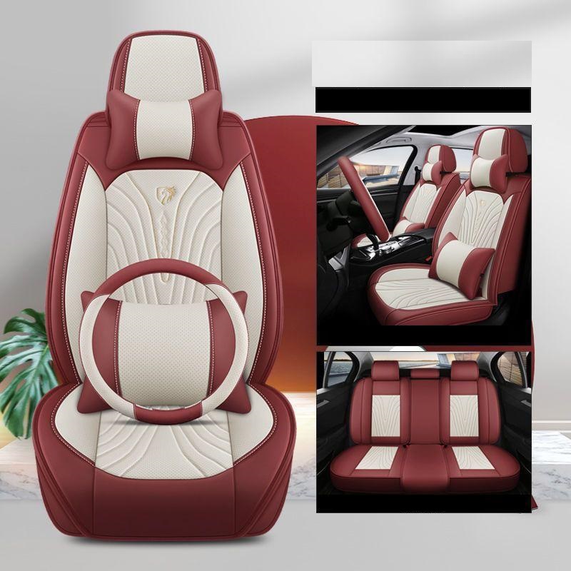 Bold Red Seat Cover